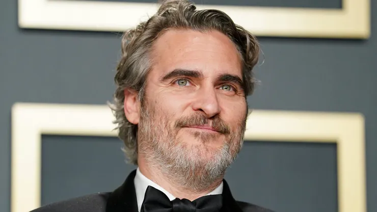 HOLLYWOOD, CALIFORNIA - FEBRUARY 09: Joaquin Phoenix, winner of the Actor in a Leading Role award for "Joker," poses in the press room during the 92nd Annual Academy Awards at Hollywood and Highland on February 09, 2020 in Hollywood, California. (Photo by Rachel Luna/Getty Images)
