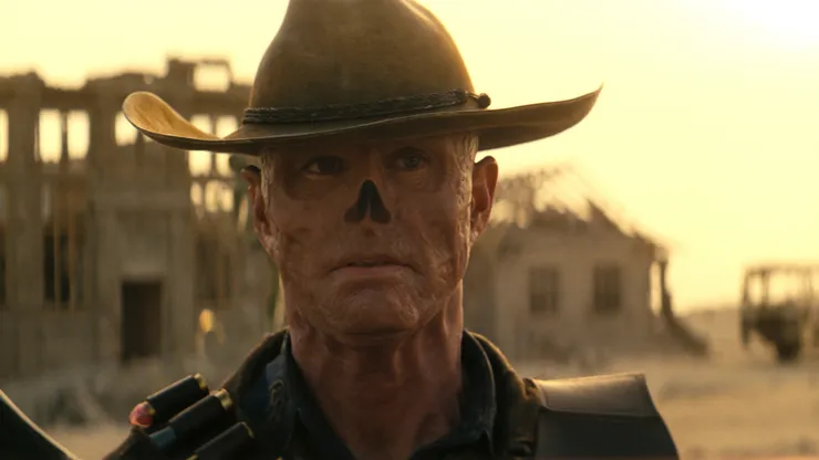 Walton Goggins (The Hateful Eight) es The Ghoul en Fallout, de Prime Video.