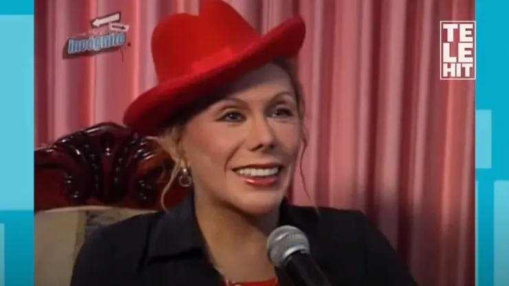 En la imagen vemos a Francis siendo entrevistada en el programa Incógnito, en la primera década del año 2000.