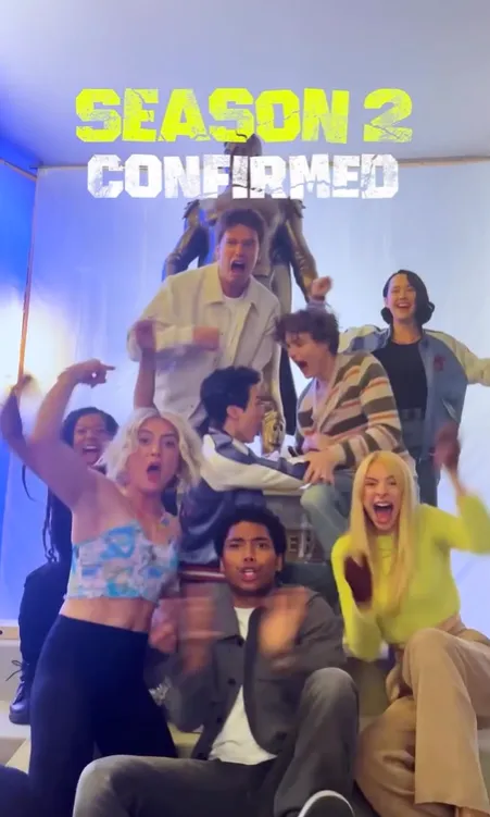 Chance Perdomo había celebrado junto a sus compañeros de la serie, la renovación para una segunda temporada. Imagen: @genv.