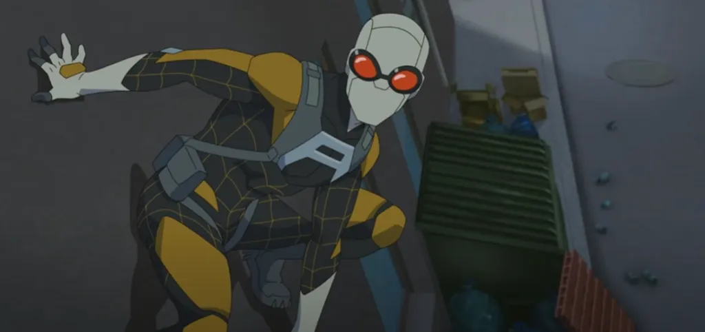 El Agente Araña nos sorprendió en el episodio 8 de la temporada 2 de Invincible. Imagen: @DonChalo.