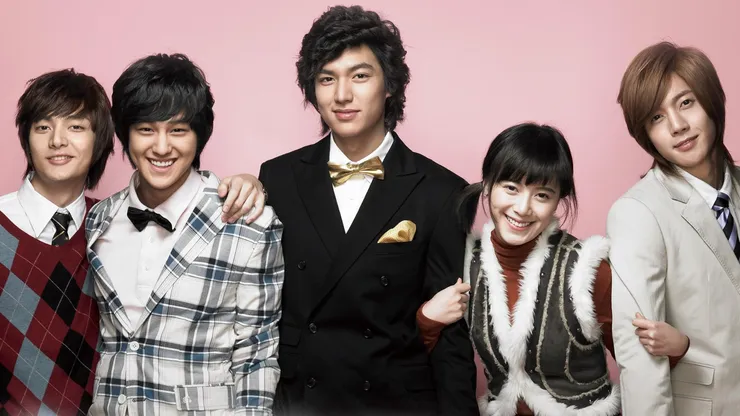 El grupo principal de protagonista de Boys Over Flowers.
