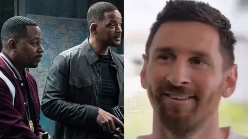 Messi promociona Bad Boys 4 con Will Smith.