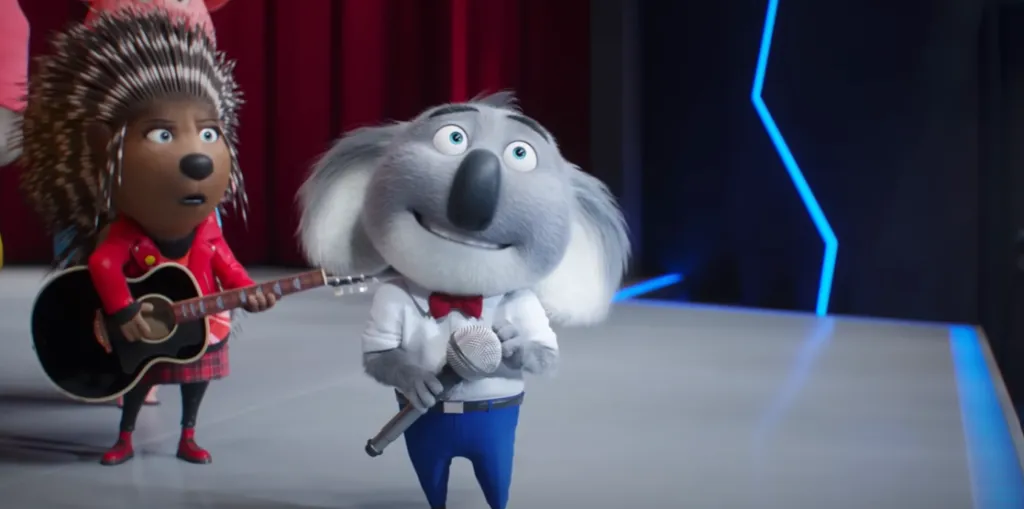 Buster Moon está en un nuevo aprieto en la secuela de Sing. Imagen: @universalpicturesmx.