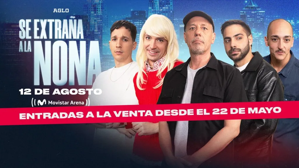 Se revelaron detalles de entradas para Se extraña a la nona en el Movistar Arena 2024.