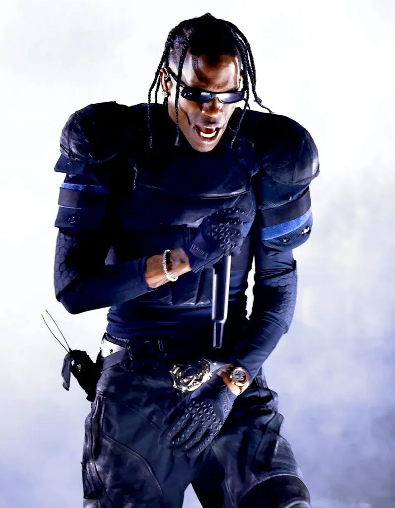 Se revelaron detalles de entradas para Travis Scott en Madrid 2024. (Photo by Kevin Winter/Getty Images for The Recording Academy)