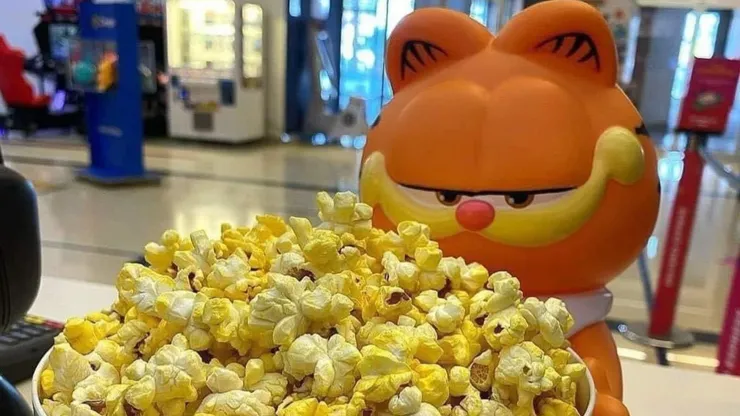Palomera de Garfield en Cinépolis
