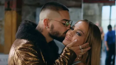 Maluma y Jennifer Lopez en 'Cásate Conmigo'