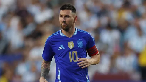 Lionel Messi, figura de la Selección Argentina.