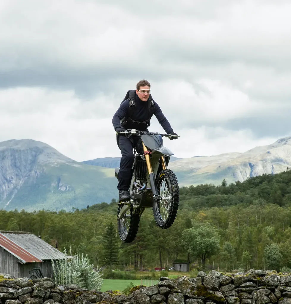 Tom Cruise&nbsp;como Ethan Hunt en Misión: Imposible.