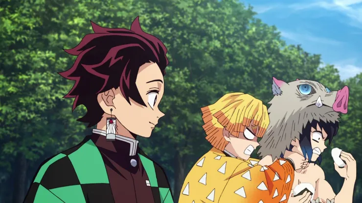 No podemos pensar en Demon Slayer sin Zenitsu e Inosuke.