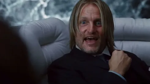Haymitch tiene un pasado brutal que veremos en la siguiente película de Los Juegos del Hambre.