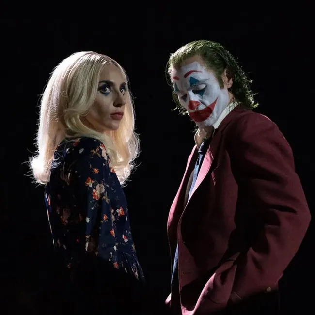 Joaquin Phoenix y Lady Gaga en Joker 2.