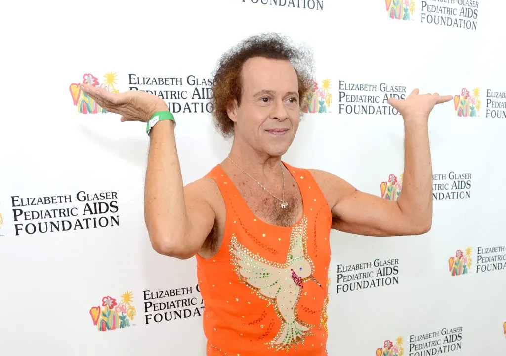 Richard Simmons asiste a la 24ª edición anual A Time For Heroes, de la Elizabeth Glaser Pediatric AIDS Foundation en el Century Park el 2 de junio de 2013 en Los Ángeles, California. Imagen: Getty Images.