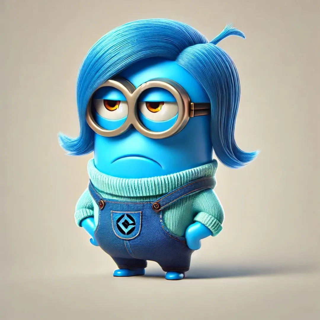 Envidia si fuese un personaje de Mi Villano Favorito.