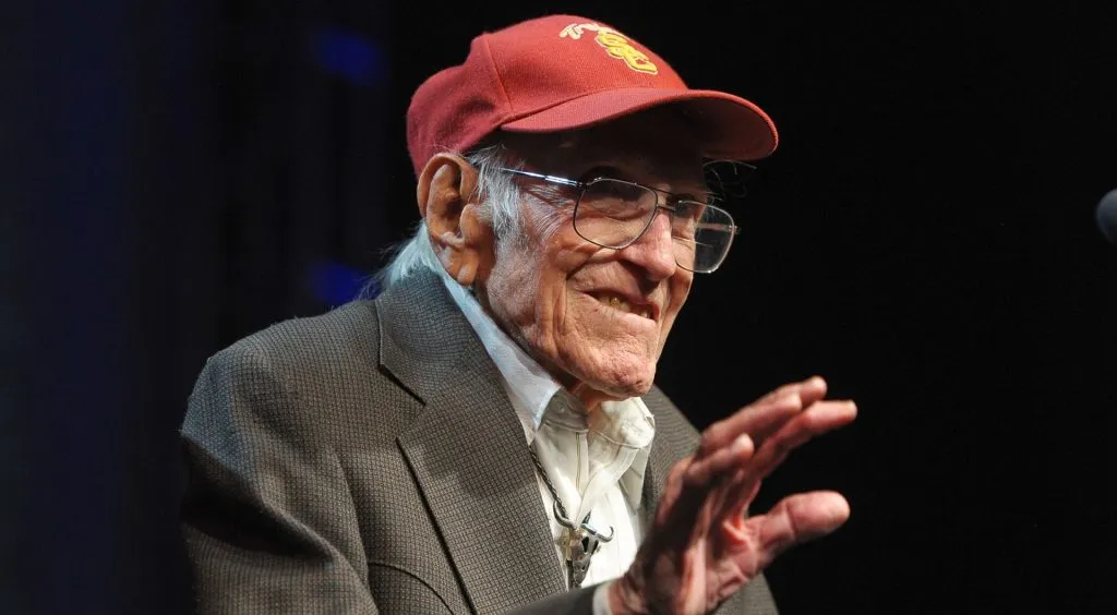 Louis Zamperin en los en los Golden Goggles 2011 (Foto: Getty images)