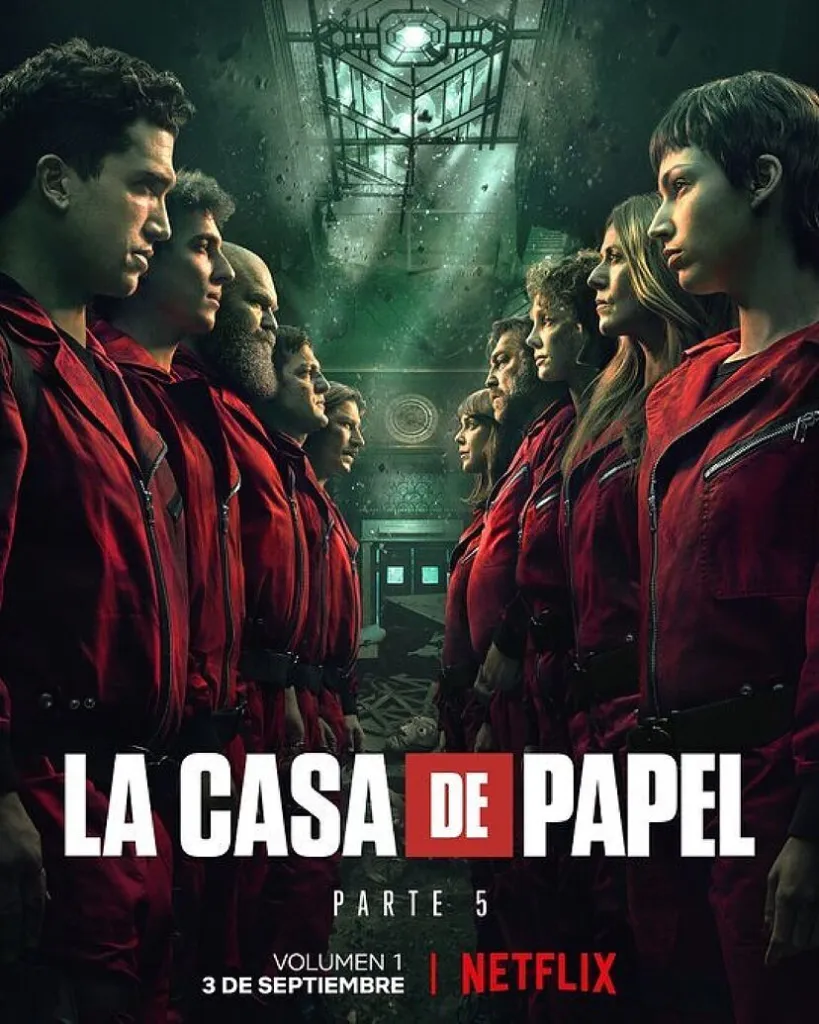 La quinta temporada de La Casa de Papel fue un éxito en Netflix.