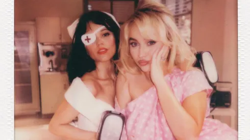 Jenna Ortega y Sabrina Carpenter revivieron la clásica película Death Becomes Her.