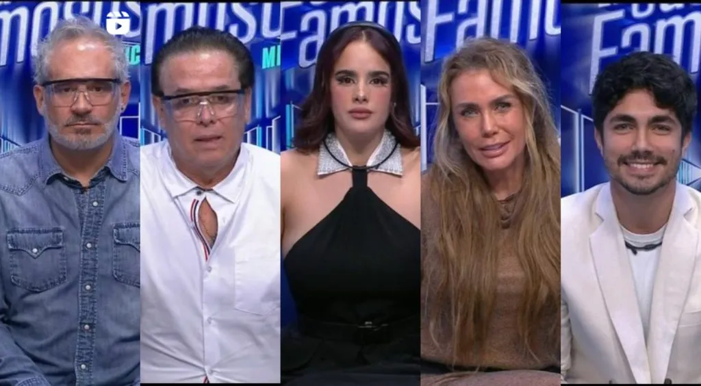 Nominados de la quinta semana en La Casa de los Famosos México 2024