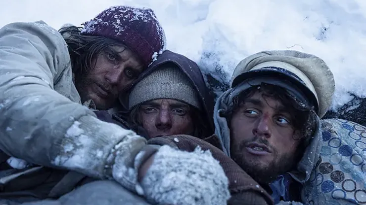 La Sociedad de la Nieve, película furor de Netflix en 2023.