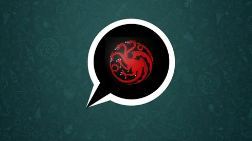 El modo "House of the dragon" es furor en WhatsApp.