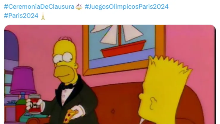 Los memes no perdonaron a la ceremonia de clausura de París 2024.