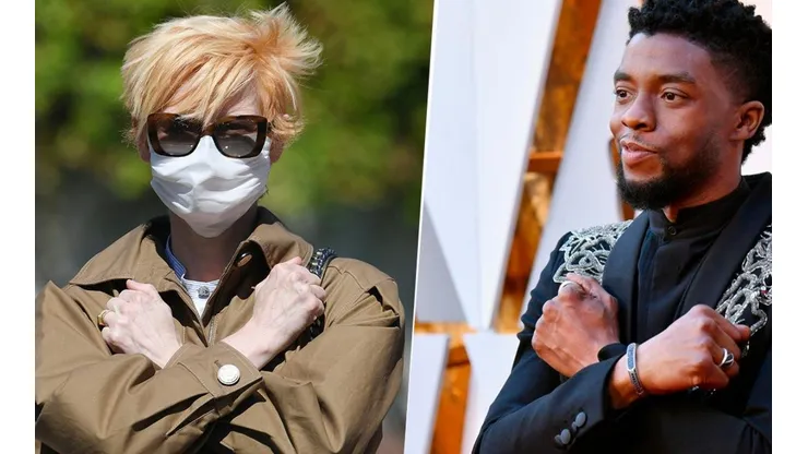 Gran gesto: Tilda Swinton homenajeó a Chadwick Boseman en Venecia
