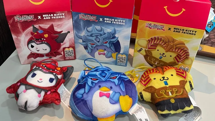 Yu-Gi-Oh! X Hello Kity ya llegó a los McDonald's de México.