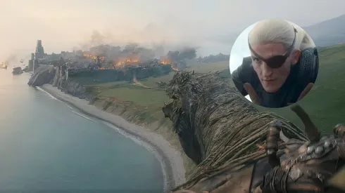 Dónde está Sharp Point y por qué es incendiada.