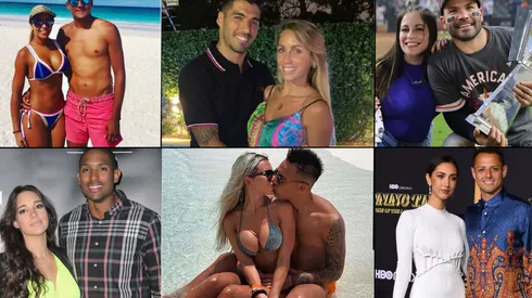 Grandes atletas del continente con las más bellas novias y esposas.