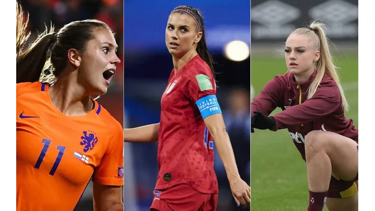 Las referentes del fútbol femenino se destacan por su capacidad y también por su belleza.