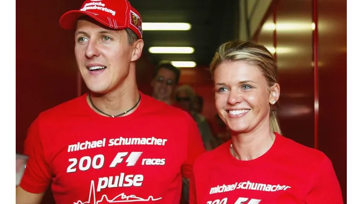 Una vida juntos la que llevan adelante Michael y Corinna Schumacher