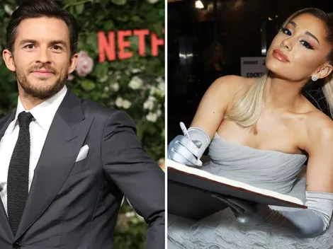 Las imágenes de Ariana Grande y Jonathan Bailey en Wicked