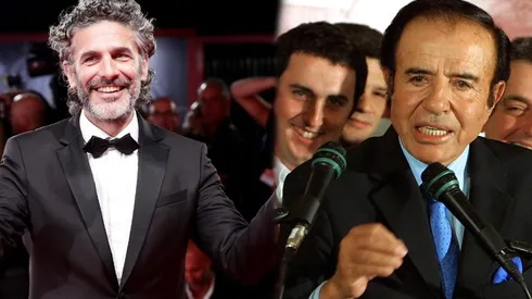 Leonardo Sbaraglia y Carlos Menem.