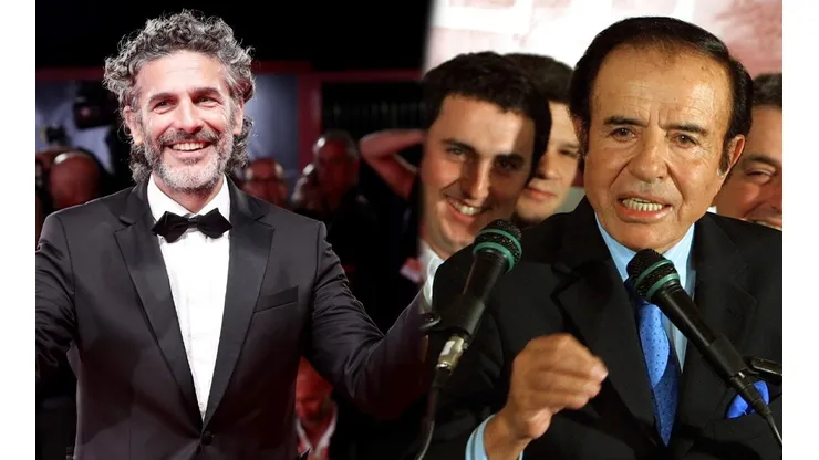 Leonardo Sbaraglia y Carlos Menem.