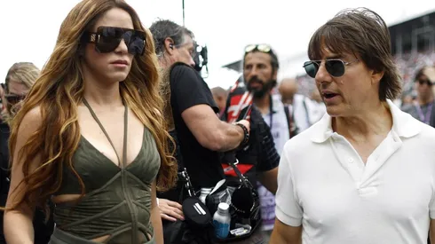 Shakira y Tom Cruise.