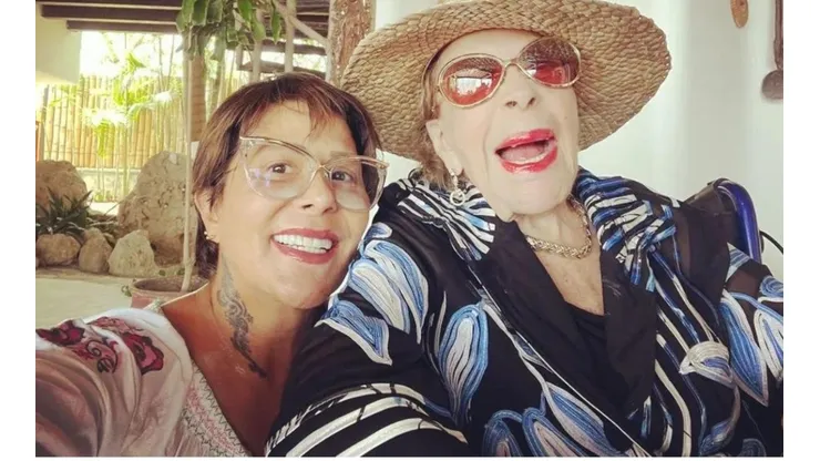 Alejandra Guzmán fue criticada por subir una imagen de Silvia Pinal