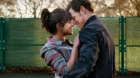 Sam Heughan y Priyanka Chopra Jonas