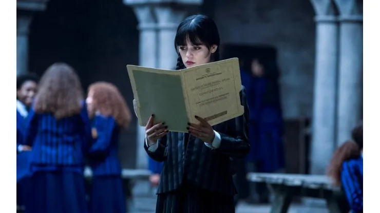 Jenna Ortega en Merlina