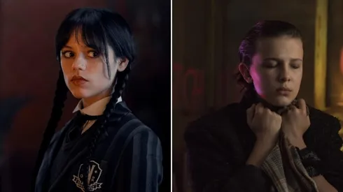 Jenna Ortega y Millie Bobby Brown