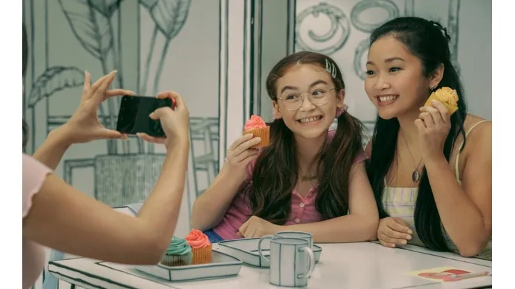 Lara Jean y Kitty