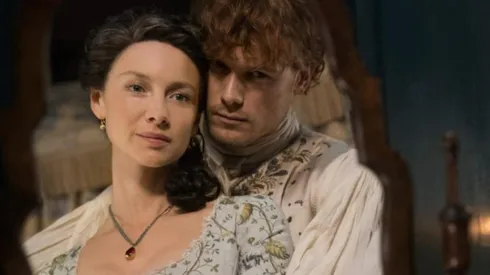 Sam Heughan y Caitriona Balfe