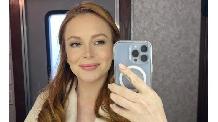 Lindsay Lohan compartió imágenes de su embarazo