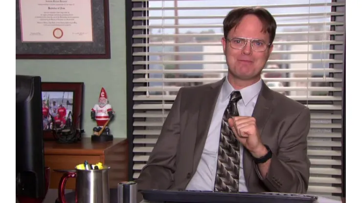 Rainn Wilson interpretó a Dwight Schrute en The Office.