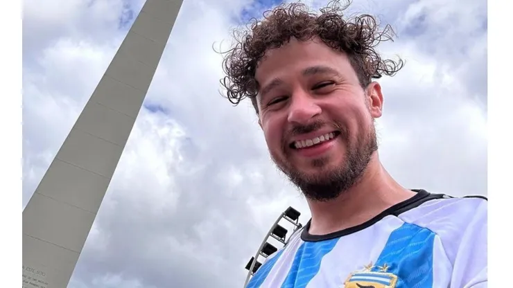 Luisito Comunica estuvo de vacaciones en Buenos Aires