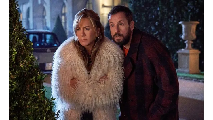 Jennifer Aniston y Adam Sandler en Misterio a la Vista