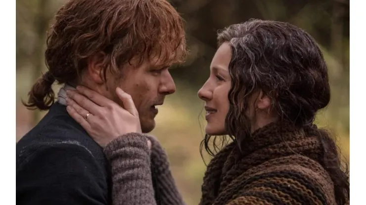 Sam Heughan y Caitriona Balfe
