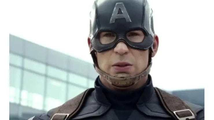 Chris Evans como el Capitán América