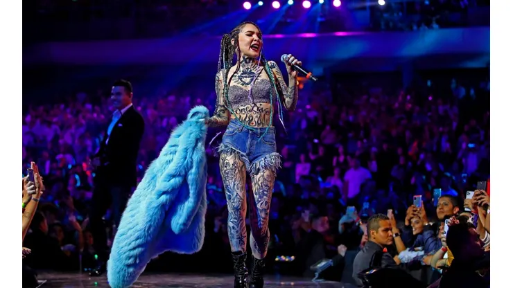 Belinda habló por primera vez del embarazo de Cazzu y Nodal