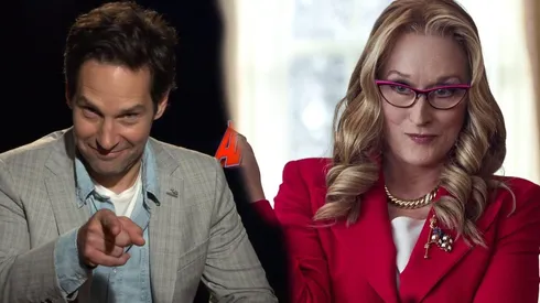 Paul Rudd y Meryl Streep.